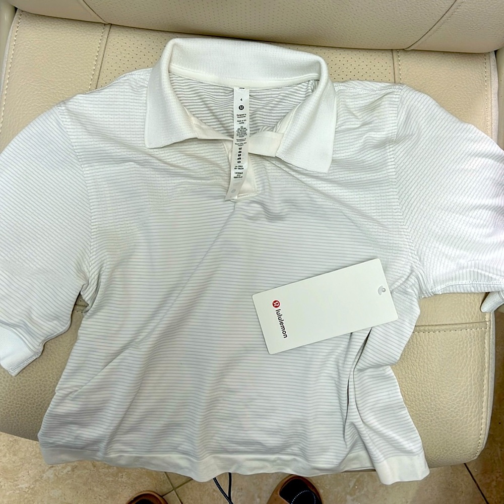 NWTLululemon Relaxed Fit Polo